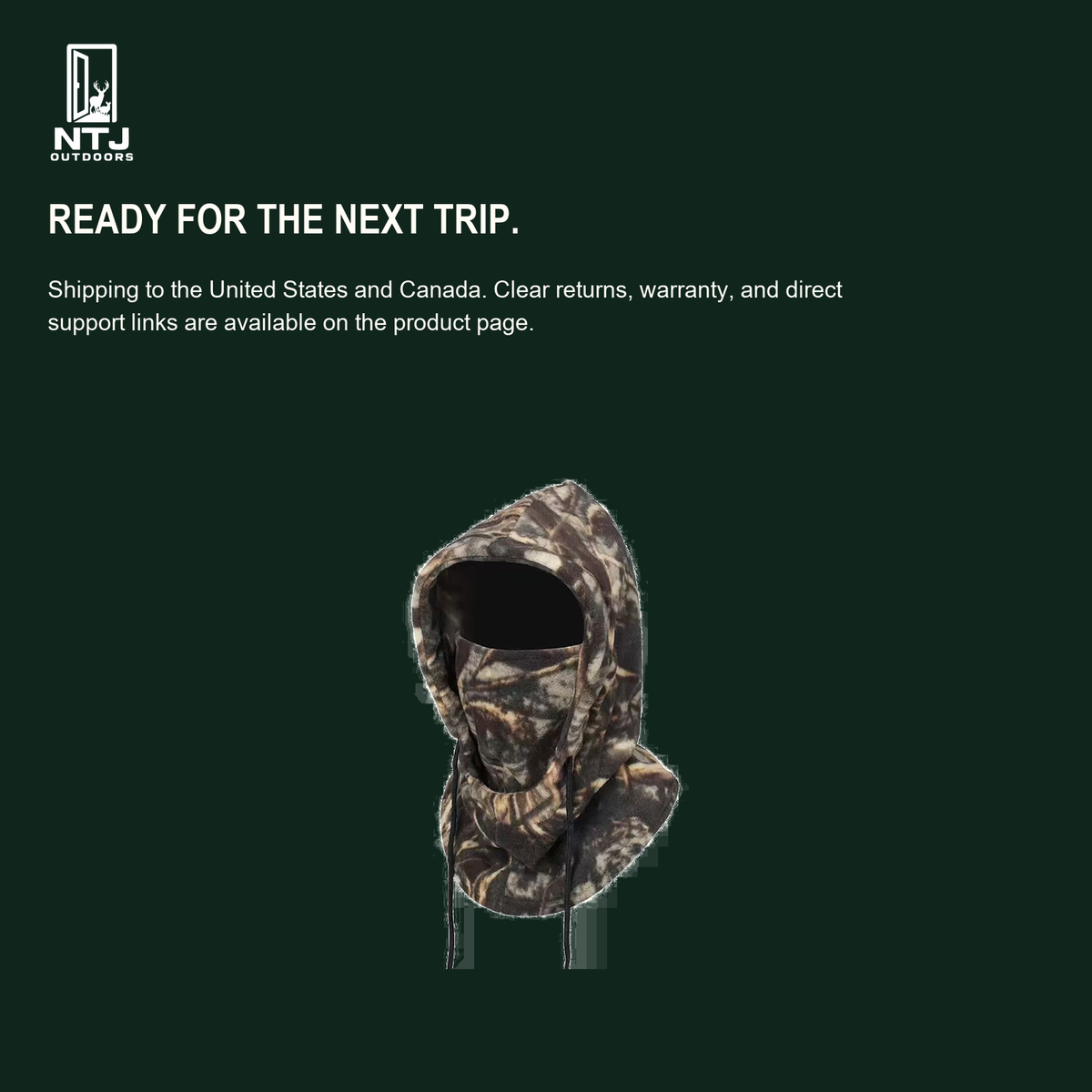 NTJ Woodland Hunting Hood buyer guide 17