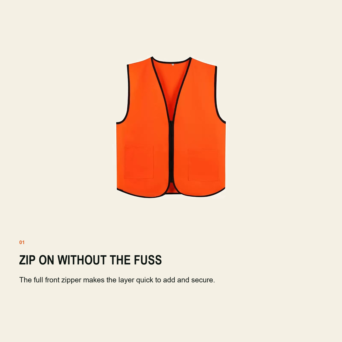 NTJ Hunter Orange Vest buyer guide 5