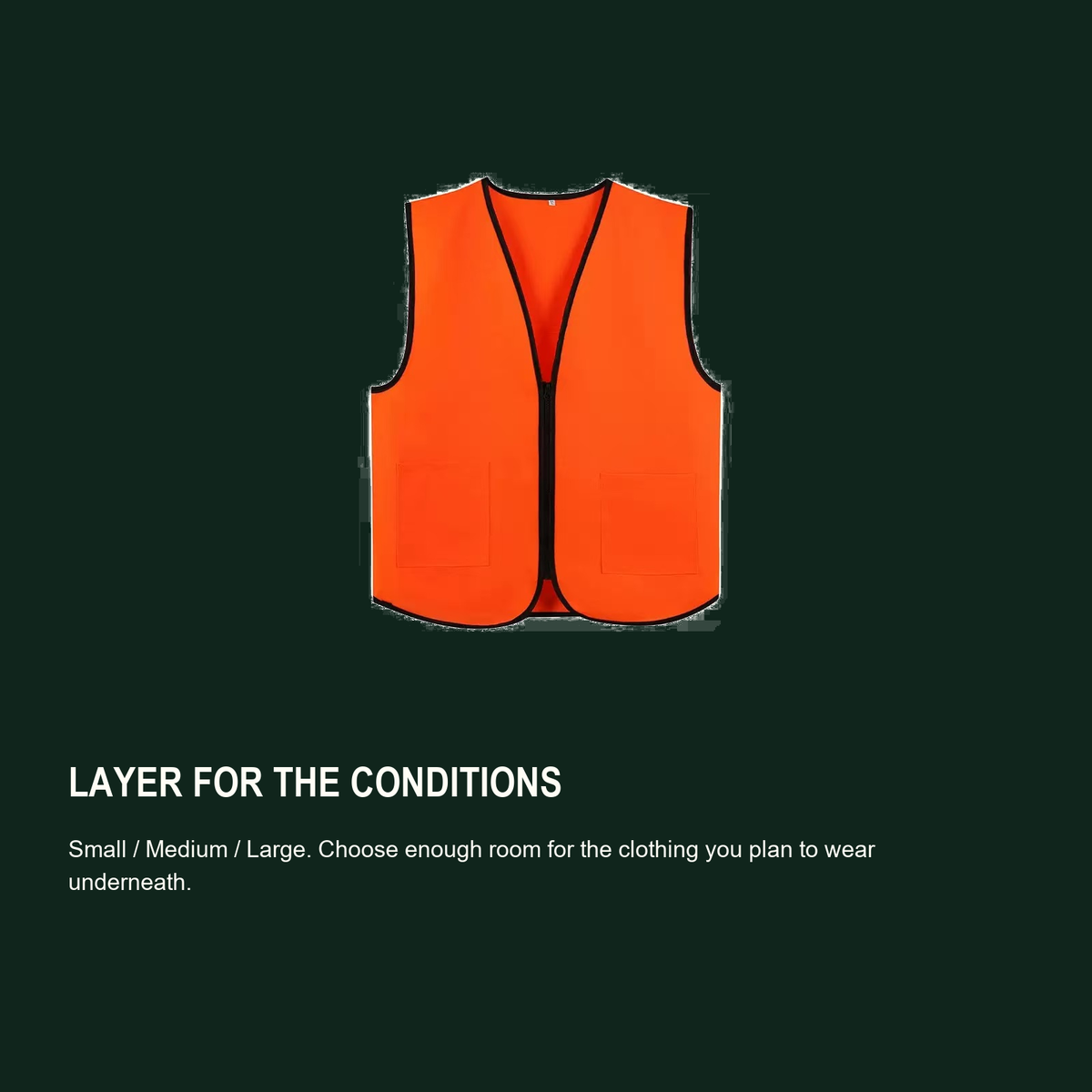 NTJ Hunter Orange Vest buyer guide 9