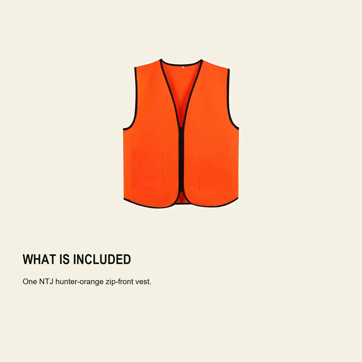 NTJ Hunter Orange Vest buyer guide 11